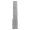vidaXL &Eacute;tag&egrave;re murale cube Gris b&eacute;ton 78x15x93 cm Bois d&rsquo;ing&eacute;nierie