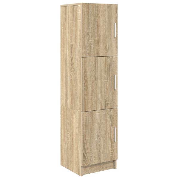 vidaXL Haut Armoire Ch&ecirc;ne Sonoma 31.5 x 32 x 122.5 cm