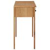 vidaXL Coiffeuse 118x40x77 cm Bois de ch&ecirc;ne massif