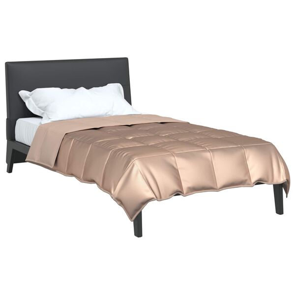 vidaXL Duvet complet toute l'ann&eacute;e Dor&eacute; 200 x 140 cm