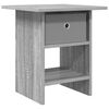 vidaXL Table de chevet Gris Sonoma 41 x 40 x 45 cm Bois d'ing&eacute;nierie