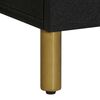 vidaXL Meuble TV noir 100x33x46 cm bois d'ing&eacute;nierie