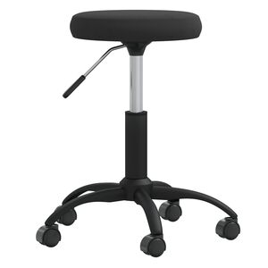 vidaXL Chaise de salle &agrave; manger Noir Velours