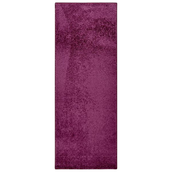 vidaXL Tapis &agrave; poils souples antid&eacute;rapant 67x180 cm Violet