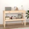 vidaXL Table console 110x40x75 cm Bois massif de pin