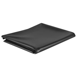 vidaXL Doublure d'&eacute;tang Noir 1x6 m PVC 0,5 mm
