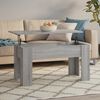 vidaXL Table basse Sonoma gris 101x49x52 cm Bois d'ing&eacute;nierie