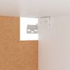 vidaXL Garde-robe blanc 100x32,5x35 cm bois d'ing&eacute;nierie