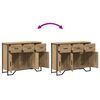vidaXL Buffet avec tiroir Ch&ecirc;ne artisanal 97 x 32,5 x 74,5 cm