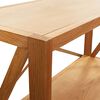 vidaXL &Eacute;tag&egrave;re &agrave; 6 niveaux 80x30x205 cm Bois de ch&ecirc;ne massif