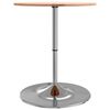 vidaXL Table de bar &Oslash;60x89,5 cm bois massif de h&ecirc;tre