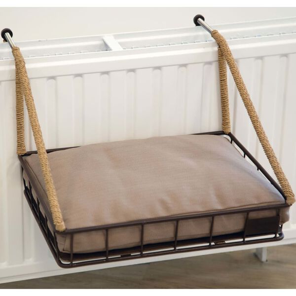 Designed by Lotte Lit de radiateur Ropy 40x30x27 cm M&eacute;tal