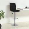 vidaXL Tabouret de bar Noir Tissu