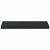 vidaXL Appui de fen&ecirc;tre Anthracite avec grain de bois PVC