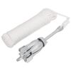 vidaXL Ancre pliable avec corde argent&eacute; 2,5 kg fer mall&eacute;able