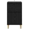 vidaXL Cabinet de chevet Ch&ecirc;ne noir 40 x 35 x 70 cm Bois d'ing&eacute;nierie