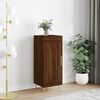 vidaXL Buffet Ch&ecirc;ne marron 34,5x34x90 cm Bois d'ing&eacute;nierie