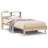 vidaXL Lit biblioth&egrave;que sans matelas 100x200 cm bois massif de pin