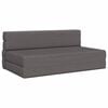 vidaXL Canap&eacute;-lit pliable Gris clair 152 x 86,5 x 60 cm Tissu