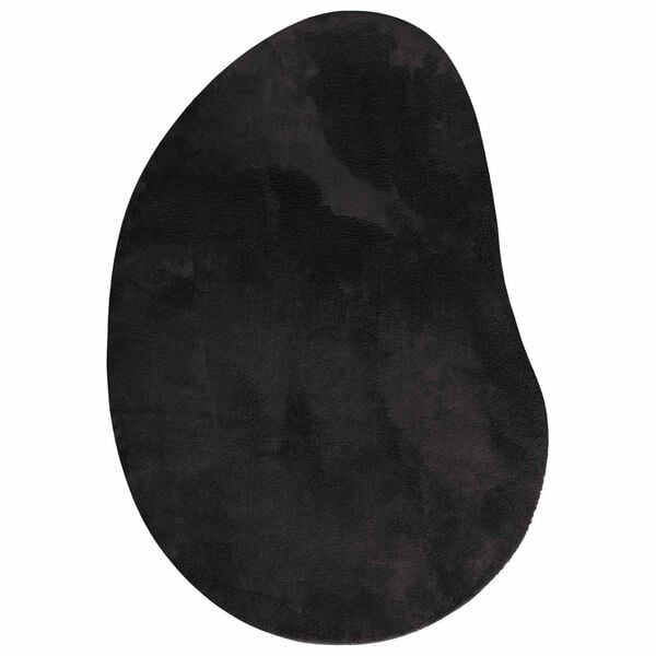 vidaXL Tapis HUARTE Noir 160 x 230 cm Polyester