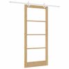 vidaXL Porte coulissante Naturel 93 x 211 cm