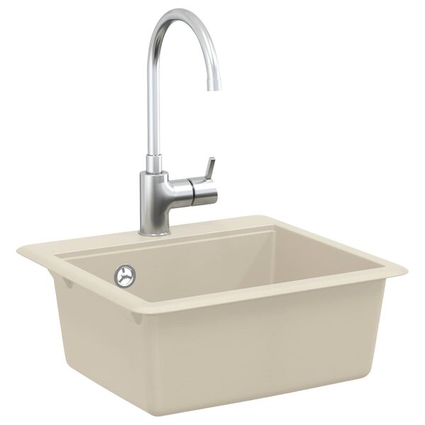 vidaXL &Eacute;vier Beige 470 x 440 mm Granite