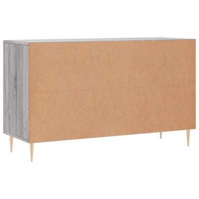 vidaXL Buffet sonoma gris 100x36x60 cm bois d'ingénierie