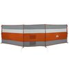 vidaXL Brise-vent de camping gris et orange 508x130 cm imperm&eacute;able