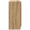 vidaXL Bureau r&eacute;ception ch&ecirc;ne artisanal 155x50x103,5cm bois ing&eacute;nierie