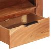 vidaXL Meuble TV 110x30x40 cm Bois d'acacia massif