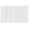 vidaXL Rideau en Dentelle Blanc 260x750cm Polyester