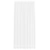 vidaXL Rideau en Dentelle avec des rideaux Blanc 260x200cm Polyester