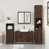 vidaXL Armoire de lavabo de salle de bain ch&ecirc;ne marron 90x33x60 cm