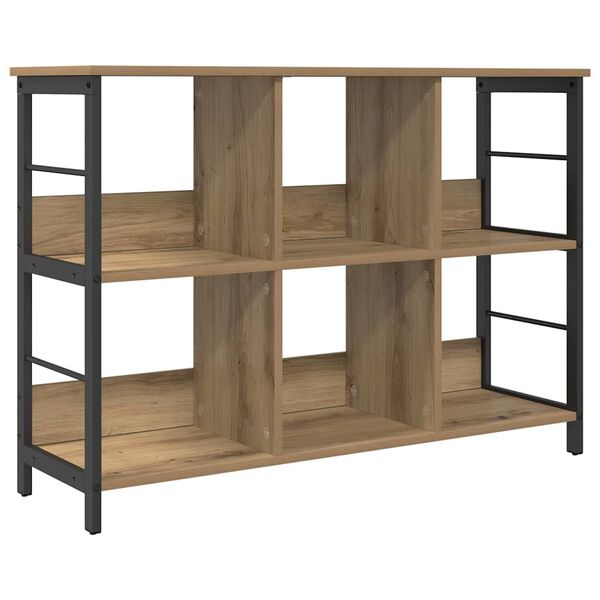 vidaXL &Eacute;tag&egrave;re Ch&ecirc;ne artisanal 102 x 32 x 72,5 cm Bois d'ing&eacute;nierie