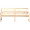 vidaXL Banc de jardin 203,5x48x91,5 cm bois massif de pin