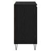 vidaXL Buffet Ch&ecirc;ne noir 60 x 35 x 70 cm Bois d'ing&eacute;nierie