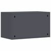 vidaXL Armoire murale pour garage Anthracite 60 x 33 x 35 cm