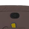 vidaXL Fauteuil inclinable de massage Marron Similicuir