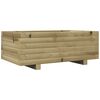 vidaXL Jardini&egrave;re 70x40x26,5 cm bois de pin impr&eacute;gn&eacute;