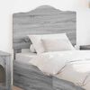 vidaXL T&ecirc;te de lit Gris Sonoma 75 cm Bois d'ing&eacute;nierie