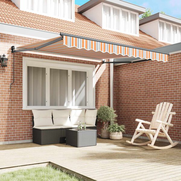 vidaXL Auvent Multicolore 300 x 250 x 165 cm Polyester