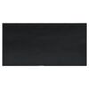 vidaXL Table de chevet noir 60x30x75 cm bois d'acajou massif
