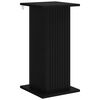 vidaXL Support de Plante Noir 30,5 x 30 x 60,5 cm Bois d'ing&eacute;nierie