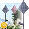 Luxform Lampe solaire orientale &agrave; LED sur piquet de jardin Myra Bleu