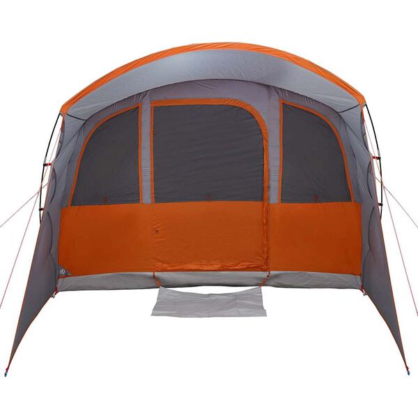vidaXL Tente familiale avec toit Gris et orange 576 x 325 x 213 cm