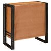 vidaXL Buffet avec tiroir Marron 66 x 33 x 70 cm Bois d'Acacia Massif