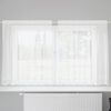 vidaXL Rideau en Dentelle Floral Blanc 180 x 200 cm Polyester