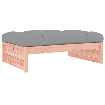 vidaXL Salon de jardin 5 pcs avec coussins bois massif douglas