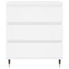 vidaXL Buffet Blanc 60x35x70 cm Bois d'ingénierie