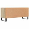vidaXL Meuble TV chêne sonoma 100x34,5x44,5 cm bois d'ingénierie